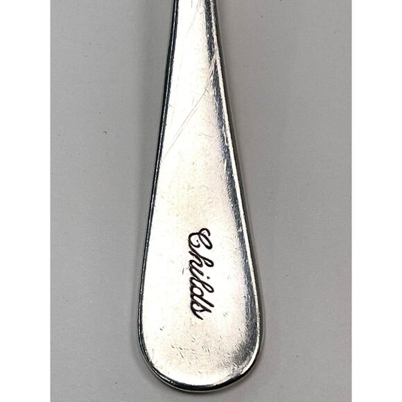 Lot 3 VTG WM ROGERS Various Silverplated Flatware Pieces Forks Spoon Monogrammed - Picture 5 of 8